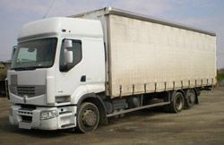 Шторные грузовики Renault Premium 450 DXI