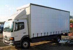 Шторные грузовики Mercedes-Benz Atego 1218 Шторные грузовики Mercedes-Benz Atego 1218