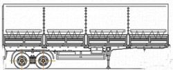 Бортовые полуприцепы НЕФАЗ 9334-0000020-04 Бортовые полуприцепы НЕФАЗ 9334-0000020-04