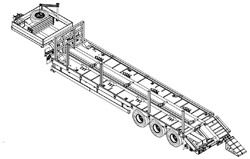 Полуприцепы-тяжеловозы ТСП 9416-0000040-17