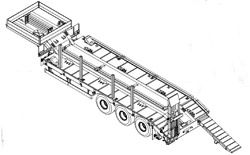 Полуприцепы-тяжеловозы ТСП 9416-0000012-12