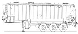 Полуприцепы-кормовозы Сеспель 964838 (комбикормовоз) Полуприцепы-кормовозы Сеспель 964838 (комбикормовоз)