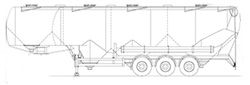 Полуприцепы-цементовозы Spitzer SF 2759/4 Z Полуприцепы-цементовозы Spitzer SF 2759/4 Z