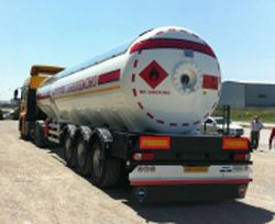 Полуприцепы-газовозы GuteWolf 45000л газовая Полуприцепы-газовозы GuteWolf 45000л газовая