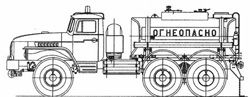 Бензовозы УралСпецТранс АЦ-10 Урал 4320