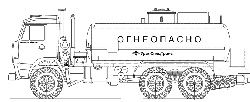 Бензовозы УралСпецТранс АЦ-11,2 Камаз (66062-10) Бензовозы УралСпецТранс АЦ-11,2 Камаз (66062-10)