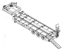 Полуприцепы-тяжеловозы ТСП 94162-0000010-06