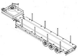 Полуприцепы-тяжеловозы ТСП 94163-0000050-3AS