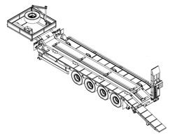 Полуприцепы-тяжеловозы ТСП 94165-0000010-01