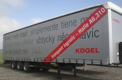 Тентованные полуприцепы Kogel Mega SN 24 P 90-910 Тентованные полуприцепы Kogel Mega SN 24 P 90-910