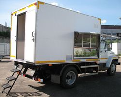 Автолавки (торговые фургоны) МАЗ-Купава КТ4738-0096 на шасси ГАЗ-3307/3309 Автолавки (торговые фургоны) МАЗ-Купава КТ4738-0096 на шасси ГАЗ-3307/3309