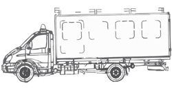 Передвижные мастерские (аварийно-ремонтные автомобили) Авто-Профи ПАРМ 3034LB Передвижные мастерские (аварийно-ремонтные автомобили) Авто-Профи ПАРМ 3034LB