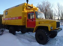 Передвижные мастерские (аварийно-ремонтные автомобили) Красногорский КАФ на шасси ГАЗ-33081 Передвижные мастерские (аварийно-ремонтные автомобили) Красногорский КАФ на шасси ГАЗ-33081