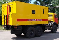 Передвижные мастерские (аварийно-ремонтные автомобили) Красногорский КАФ на шасси КамАЗ-43118 Передвижные мастерские (аварийно-ремонтные автомобили) Красногорский КАФ на шасси КамАЗ-43118