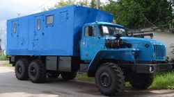 Передвижные мастерские (аварийно-ремонтные автомобили) Красногорский КАФ ПКСР на шасси Урал-4320 Передвижные мастерские (аварийно-ремонтные автомобили) Красногорский КАФ ПКСР на шасси Урал-4320