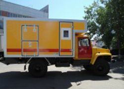 Передвижные мастерские (аварийно-ремонтные автомобили) МПЗ ССМР (МАВР) на шасси ГАЗ-33081 Передвижные мастерские (аварийно-ремонтные автомобили) МПЗ ССМР (МАВР) на шасси ГАЗ-33081