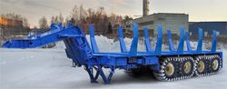 Полуприцепы-трубовозы Kassbohrer PST-50 Полуприцепы-трубовозы Kassbohrer PST-50