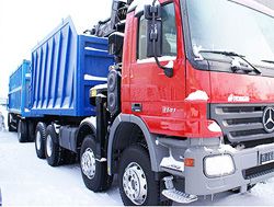 Ломовозы СКАТ ломовоз на шасси Mercedes Actros Ломовозы СКАТ ломовоз на шасси Mercedes Actros