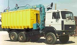 Ломовозы УралСпецТрансМаш металловоз на шасси МАЗ