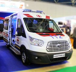 Автомобили скорой помощи Промышленные технологии на базе Ford Transit (класс В комфорт) Автомобили скорой помощи Промышленные технологии на базе Ford Transit (класс В комфорт)