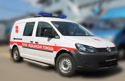 Автомобили скорой помощи Промышленные технологии на базе Volkswagen Caddy (класс А)